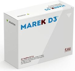 Marek D3 Integratore a base di Calcio e Vitamina D3 20 Bustine