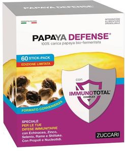 Papaya Defense Integratore Difese Immunitarie 60 Stick Pack
