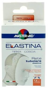 Master-aid Elastina Rete tubolare elastica ipoallergenica Testa/coscia 1,5 Mt In Tensione Calibro 6 Cm