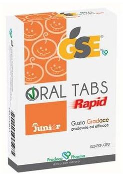 Oral Tabs Rapid Junior per la mucosa orofaringea 12 Compresse