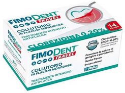 Fimodent Travel Collutorio Clorexidina 0,20% 14 Flaconcini Monodose 10 ml