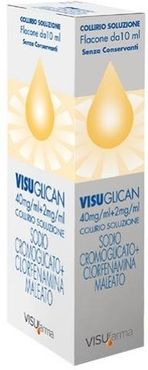 Visuglican 4% + 0,2% Collirio 10 ml