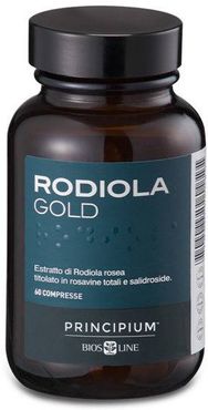 Principium Rodiola Gold Integratore contro la Stanchezza 60 compresse