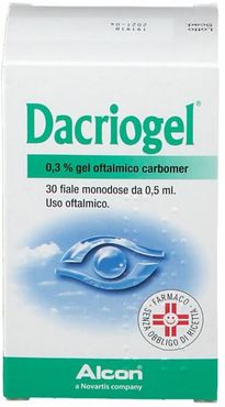 Dacriogel 0,3% Gel Oftalmico 30 Fiale 0,5 ml
