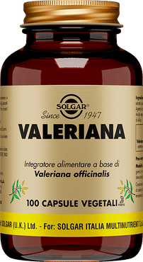 Valeriana Integratore per il Rilassamento 100 Capsule Vegetali