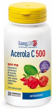 Acerola C500 Frutti Di Bosco Vitamina C 30 Compresse