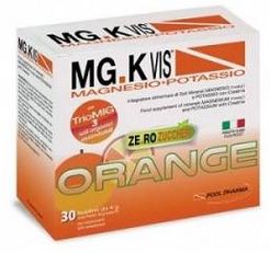 MGK Vis Orange Zero Zuccheri Integratore Magnesio Potassio 15 bustine