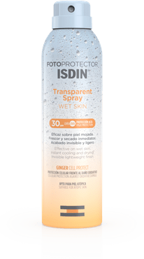 Fotoprotector Transparent Spray Wet Skin SPF30 250 ml
