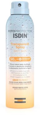 Fotoprotector Transparent Spray Wet Skin Protezione solare SPF50 250 ml