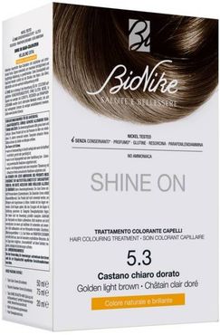 Shine On 5,3 Castano Chiaro Dorato Trattamento Colorante per Capelli