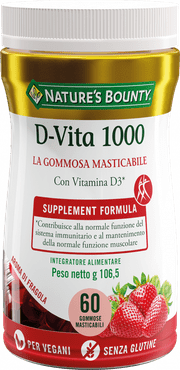 D Vita 1000 con Vitamina D 60 Gommose Masticabili