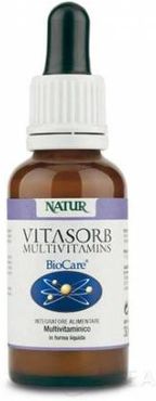 EasyVitamin Liquid Multivitamin Integratore per le Difese Immunitarie e la Pelle, Antiossidante
