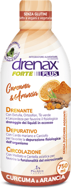 Drenax Forte Plus Curcuma e Arancia Integratore per il Microcircolo 750 ml