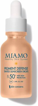 Pigment Defense Tinted Sunscreen Drops SPF 50+ Siero Protezione Solare Viso 30 ml