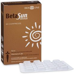 Beta Sun Bronze Integratore per l'Abbronzatura 60 Compresse