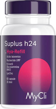 MyCli Suplus h24 Hya-Refill Integratore Tonicità ed Idratazione della Pelle 60 capsule