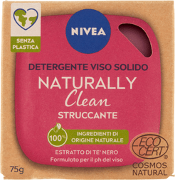 Naturally Clean Detergente Viso Solido Struccante 75 g