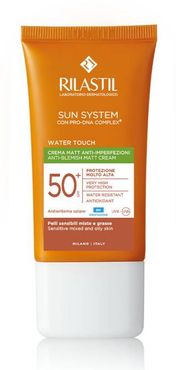 Water Touch Matt Crema solare SPF50+ Anti imperfezioni del viso 50 ml