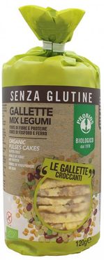 senza Glutine Gallette Mix Legumi 200 g