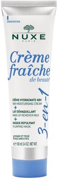 Crème Fraîche De Beautè 3-In-1, Idratante 48H, Struccante, Rimpolpante 100 ml