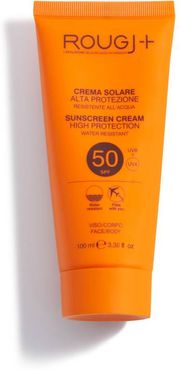 Crema Solare Spf50 Protezione Molto Alta per Viso e Corpo 100 ml