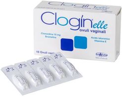 Clogin Elle Ovuli Vaginali per le Affezioni della Mucosa Vaginale 10 ovuli