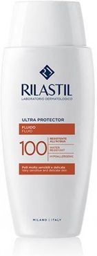 Rilastil Ultra Protector 100 Fluido Protezione Solare per Pelli Sensibili e Reattive 75 ml