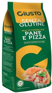 Senza Glutine Mix di Farine per Pane e Pizza 500 g