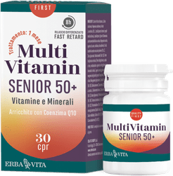 Multi Vitamin Senior 50+ Integratore Multivitaminico 30 Compresse