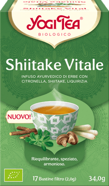 Shiitake Vitale Infuso riequilibrante 17 bustine