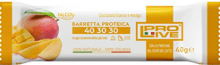 Barretta Proteica 40 30 30 Gusto Cioccolato Bianco e Mango 40 g
