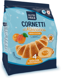 NUTRIFREE CORNETTI ALBICOCCA 4X60 G