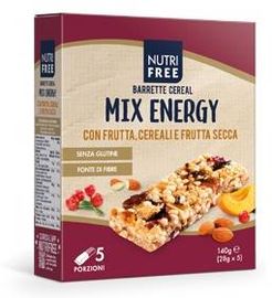 Nutrifree Barrette Cereali Mix Energy 28 g x 5