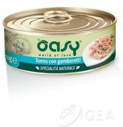 Tonno con Gamberetti Specialità Naturali Cibo Umido per gatti in lattina 150 g