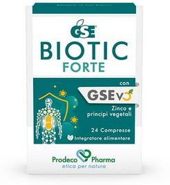 GSE Biotic Forte Integratore per le Difese Immunitarie 24 compresse