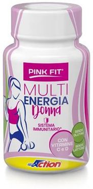 Pink Fit Multienergia Donna Integratore Alimentare Energetico 30 compresse