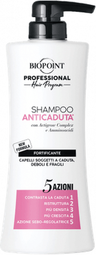 Professional Hair 5 Azioni Shampoo anticaduta Fortificante 400 ml
