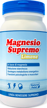 Magnesio Supremo Integratore Contro Stanchezza e Stress Gusto Limone 150 g