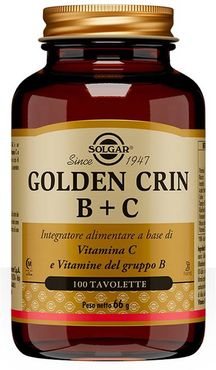 Golden Crin B+C Integratore per Capelli 100 tavolette