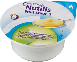 Nutilis Fruit Stage 3 Alimento ai Fini Medici Speciali per Disfagia Gusto Mela 3 x 150 g