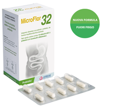 Microflor 32 Integratore di Probiotici 60 capsule vegetali
