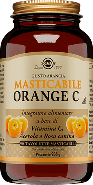 Orange C 90 Integratore di Vitamina C 90 tavolette masticabili
