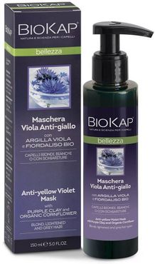 Biokap Maschera Capelli Viola Antigiallo 150 ml