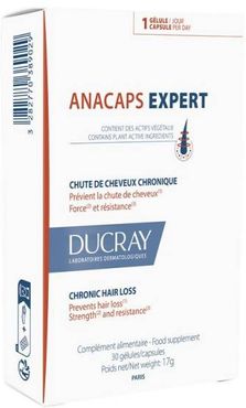Anacaps Expert Integratore per Capelli e Unghie 30 capsule
