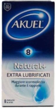 Natural+ Extra Lubrificati Profilattici 8 pezzi