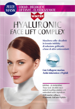 Hyaluronic Face Lift Maschera Collo Decolletè Monouso 1 pezzo