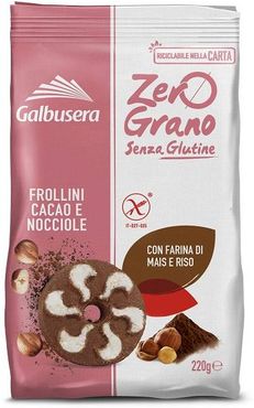 Zerograno Frollini Cacao e Nocciole senza Glutine 220 g