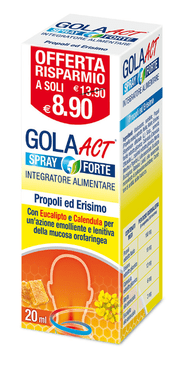 Gola Act Spray Forte Emolliente e Lenitivo 20 ml