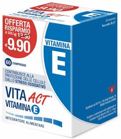Vita Act Vitamina E Integratore Alimentare 60 compresse