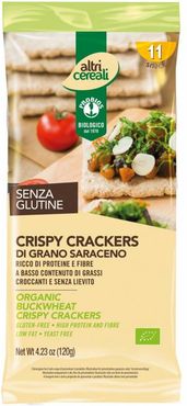 Crispy Crackers Grano Saraceno Bio 120 g